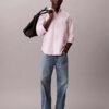 Chemise Oxford classique unie à boutons Chemise Oxford classique unie à boutons
