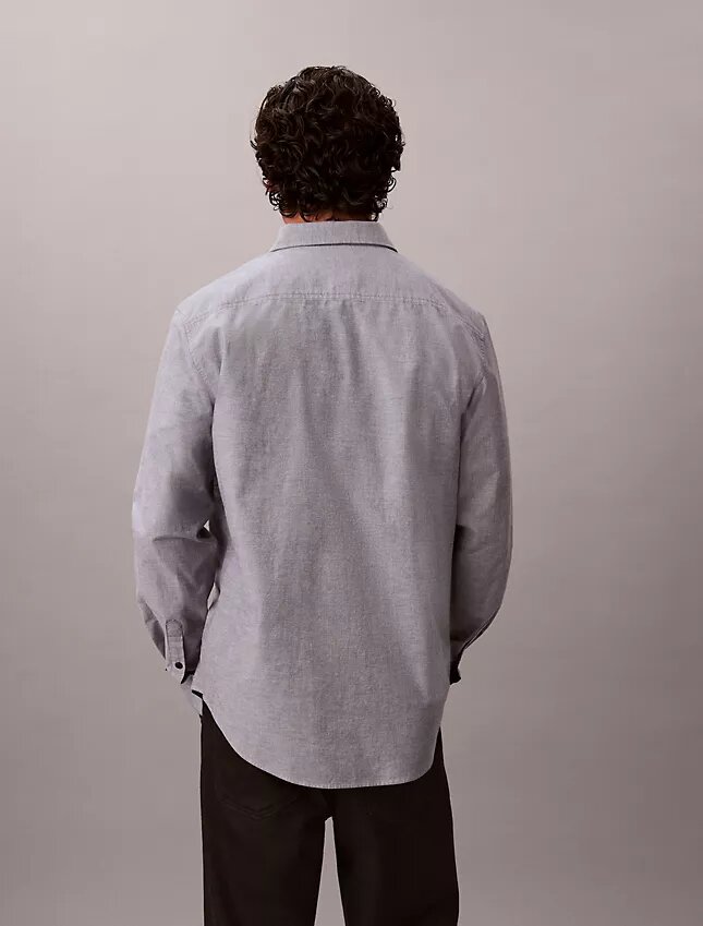 Chemise Oxford classique unie à boutons Chemise Oxford classique unie à boutons