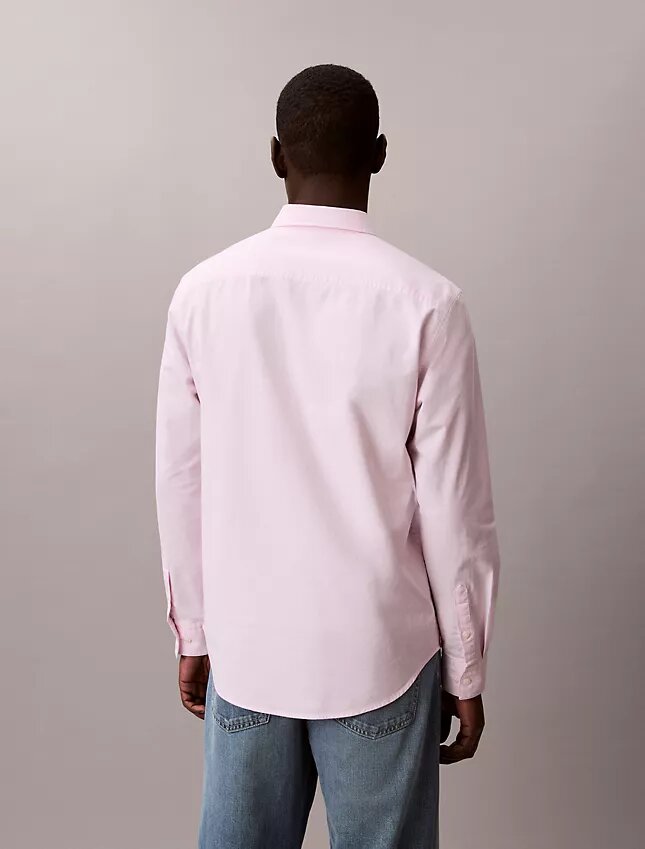 Chemise Oxford classique unie à boutons Chemise Oxford classique unie à boutons