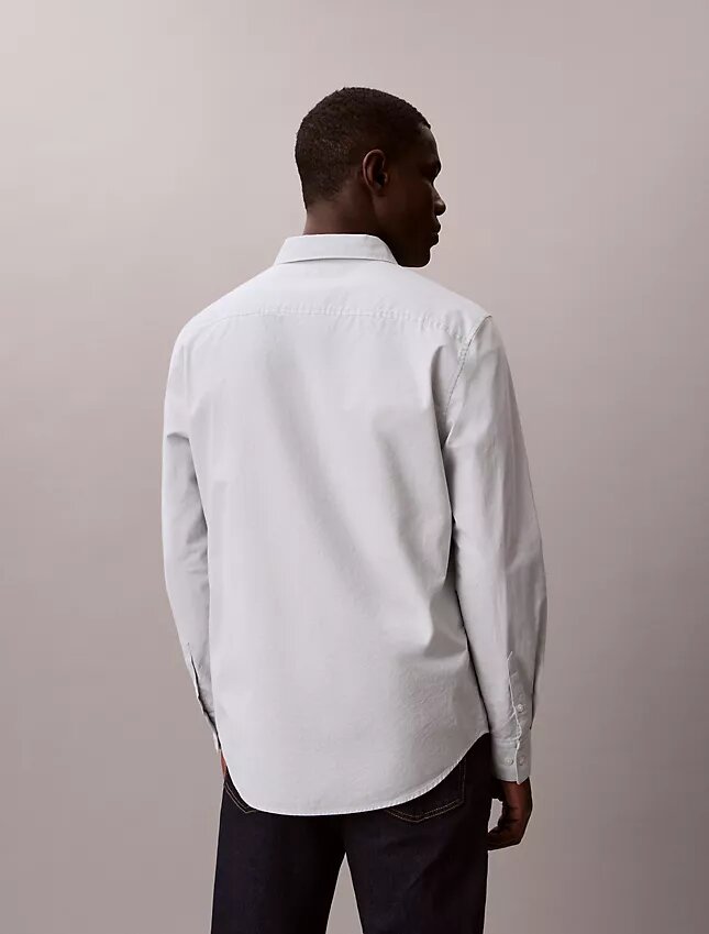 Chemise Oxford classique unie à boutons Chemise Oxford classique unie à boutons