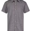 Chemise à rayures à manches courtes et boutons pour garçons Chemise à rayures à manches courtes et boutons pour garçons