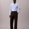 Chemise slim boutonnée en Cotton Stretch à carreaux vichy Chemise slim boutonnée en Cotton Stretch à carreaux vichy