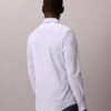 Chemise slim boutonnée en Cotton Stretch à rayures Chemise slim boutonnée en Cotton Stretch à rayures