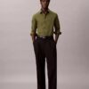 Chemise slim boutonnée en popeline de coton Cotton Stretch Chemise slim boutonnée en popeline de coton Cotton Stretch