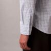 Chemise slim à carreaux en Cotton Stretch boutonnée Chemise slim à carreaux en Cotton Stretch boutonnée