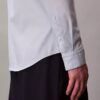Chemise slim à col boutonné en jacquard géométrique Chemise slim à col boutonné en jacquard géométrique
