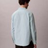 Chemise slim décontractée à rayures et boutons Chemise slim décontractée à rayures et boutons