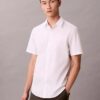 Chemise slim en coton Stretch à boutons Chemise slim en coton Stretch à boutons