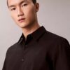 Chemise slim en coton Stretch à boutons Chemise slim en coton Stretch à boutons