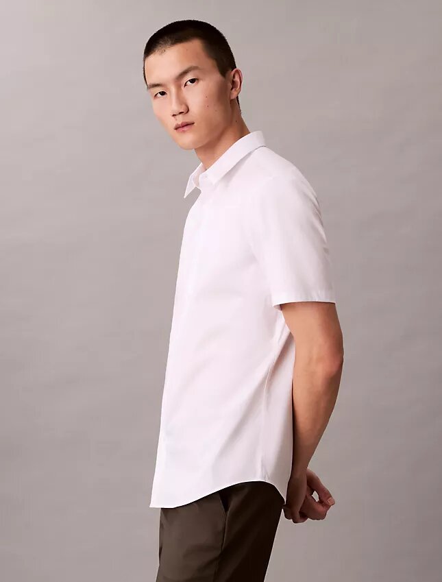 Chemise slim en coton Stretch à boutons Chemise slim en coton Stretch à boutons