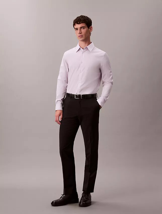 Chemise slim en coton Stretch Supima Chemise slim en coton Stretch Supima