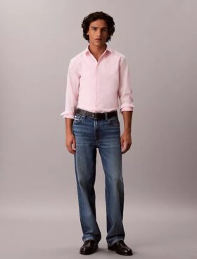 Chemise slim en coton Stretch Supima