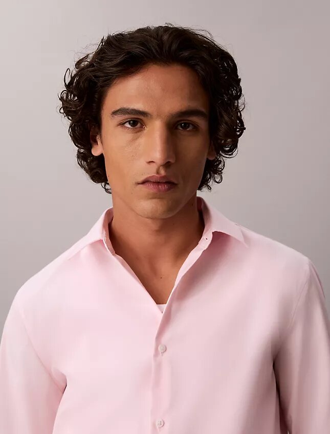 Chemise slim en coton Stretch Supima Chemise slim en coton Stretch Supima