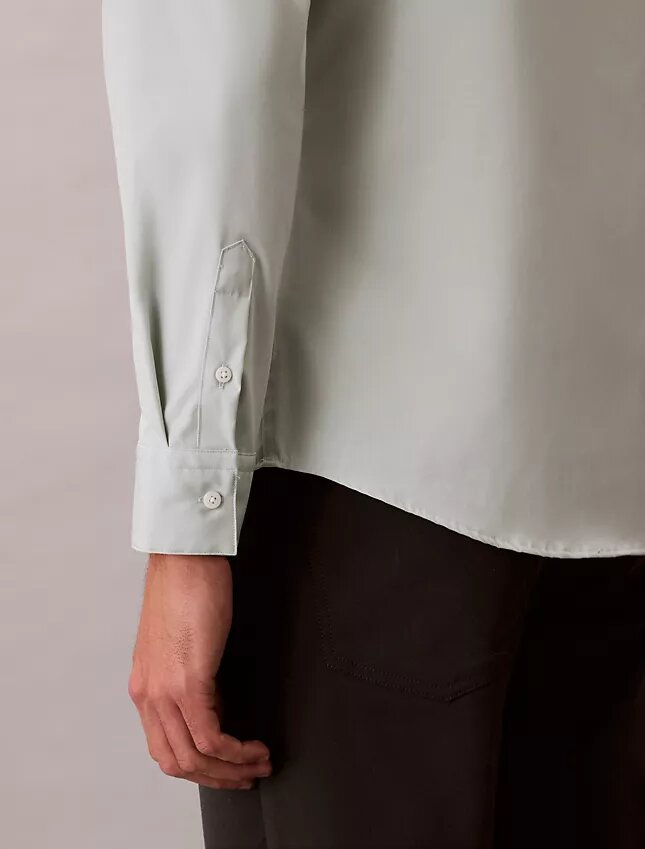 Chemise slim en coton Stretch Supima Chemise slim en coton Stretch Supima