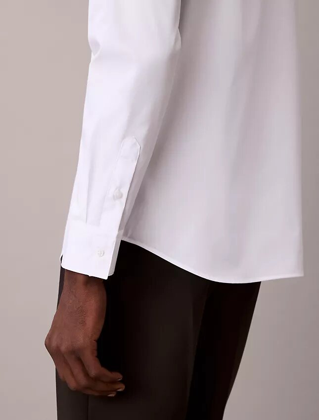 Chemise slim en coton Stretch Supima Chemise slim en coton Stretch Supima