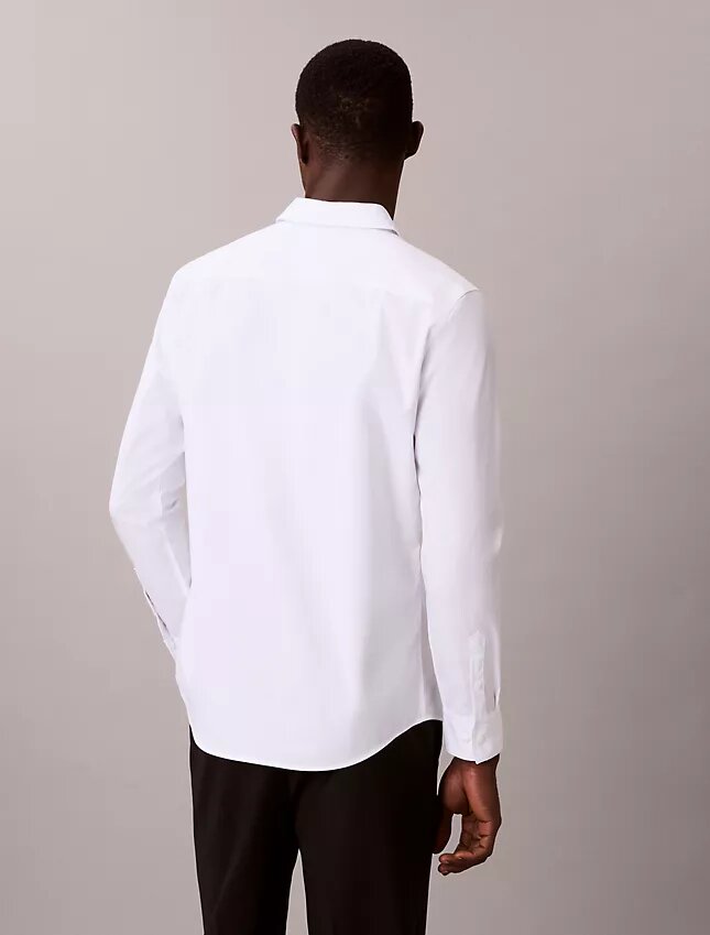 Chemise slim en coton Stretch Supima Chemise slim en coton Stretch Supima