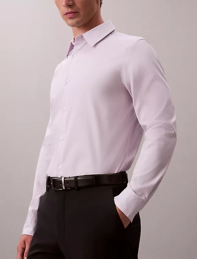 Chemise slim en coton Stretch Supima Chemise slim en coton Stretch Supima