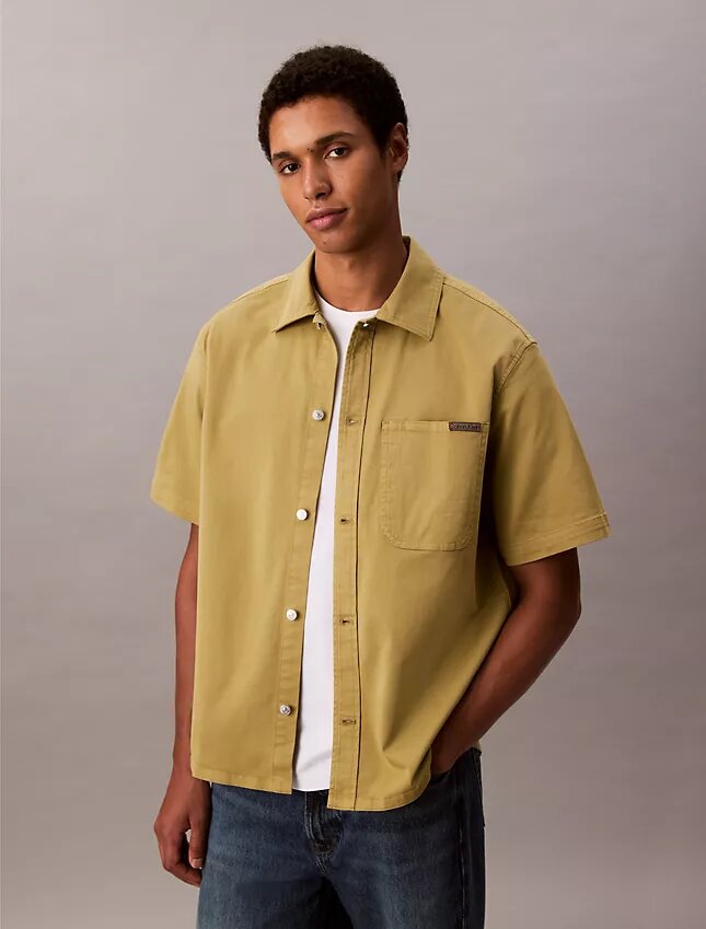 Chemise utilitaire décontractée à boutons Chemise utilitaire décontractée à boutons