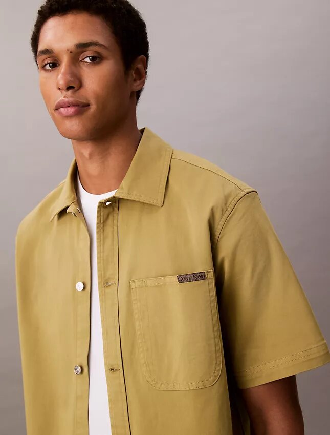 Chemise utilitaire décontractée à boutons Chemise utilitaire décontractée à boutons