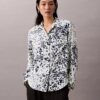 Chemise Utility Shirt décontractée imprimée à boutons Chemise Utility Shirt décontractée imprimée à boutons