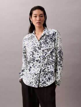 Chemise Utility Shirt décontractée imprimée à boutons