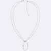 Collier avec pendentif de forme organique arrondie Collier avec pendentif de forme organique arrondie