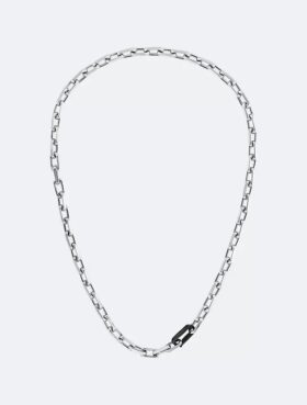Collier à maillons sculptés