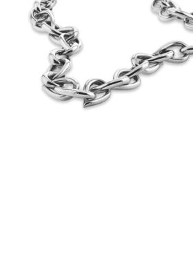 Collier à maillons sculpturaux
