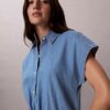 Combinaison en chambray délavé