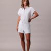 Combinaison en gaze de coton et viscose Combinaison en gaze de coton et viscose