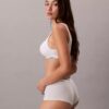 Culotte boyshort en coton et Modal