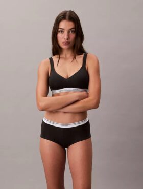 Culotte boyshort en coton et Modal