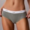 Culotte Hipster en coton stretch côtelé Culotte Hipster en coton stretch côtelé