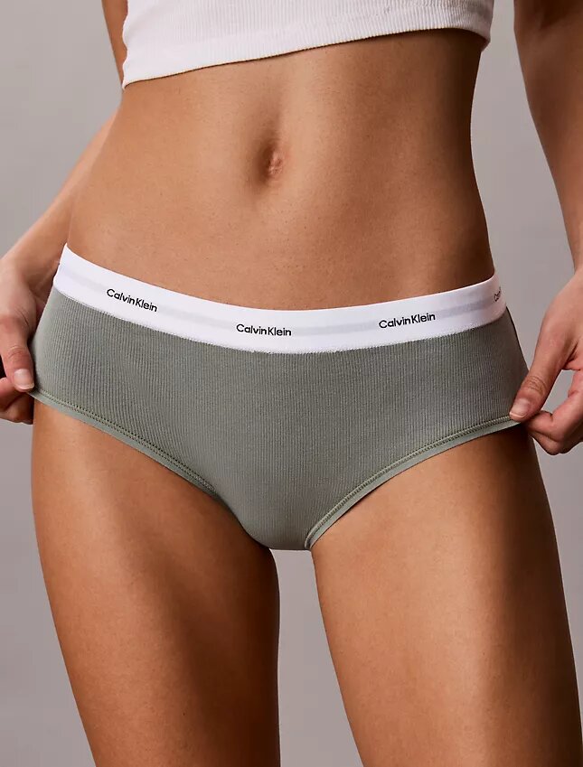 Culotte Hipster en coton stretch côtelé Culotte Hipster en coton stretch côtelé