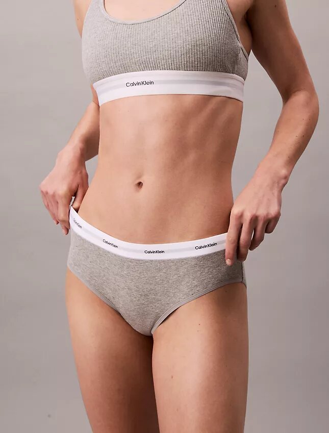 Culotte Hipster en coton stretch côtelé Culotte Hipster en coton stretch côtelé