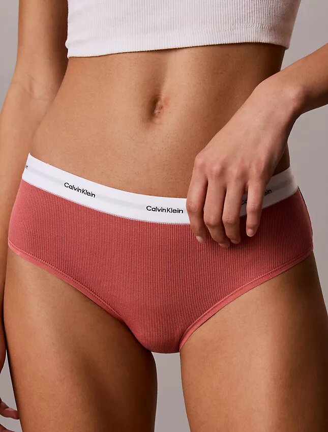 Culotte Hipster en coton stretch côtelé Culotte Hipster en coton stretch côtelé