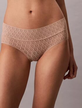 Culotte Hipster en dentelle avec logo Icon