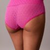 Culotte Hipster en dentelle avec logo Icon