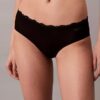 Culotte Hipster en microfibre extensible avec dentelle Culotte Hipster en microfibre extensible avec dentelle