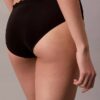Culotte Hipster en microfibre extensible avec dentelle Culotte Hipster en microfibre extensible avec dentelle