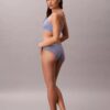 Culotte Hipster en microfibre extensible avec dentelle Culotte Hipster en microfibre extensible avec dentelle