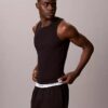 Débardeur de nuit en Cotton Stretch Débardeur de nuit en Cotton Stretch
