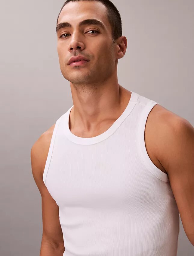 Débardeur de nuit en Cotton Stretch Débardeur de nuit en Cotton Stretch