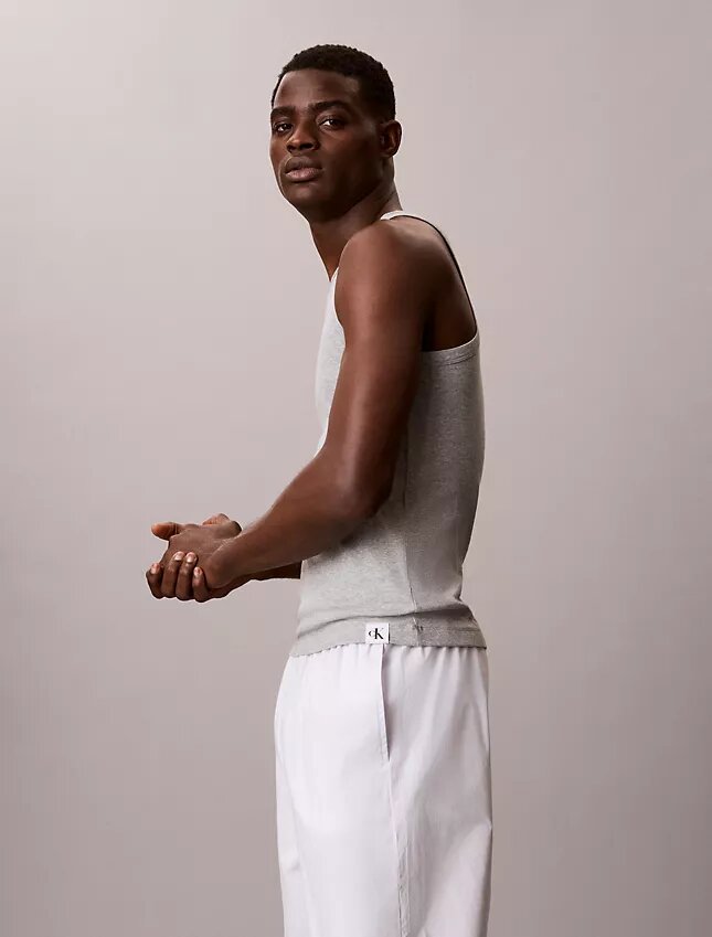 Débardeur de nuit en Cotton Stretch Débardeur de nuit en Cotton Stretch