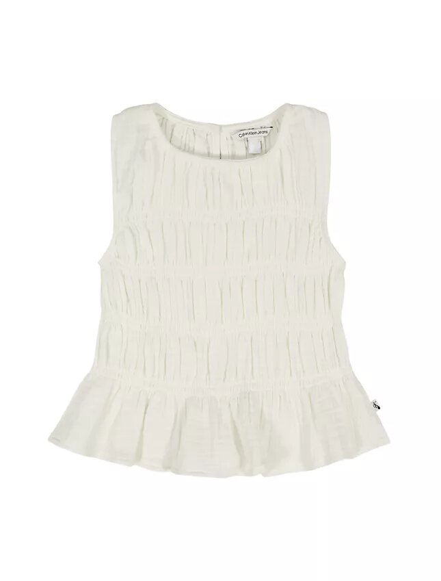 Débardeur smocké pour filles Débardeur smocké pour filles