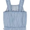 Débardeur smocké pour filles Débardeur smocké pour filles