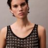 Débardeur texturé jacquard Débardeur texturé jacquard