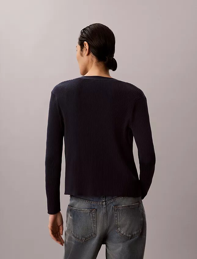 Ensemble cardigan et débardeur en coton côtelé Ensemble cardigan et débardeur en coton côtelé