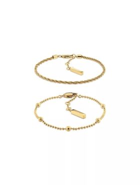 Ensemble de bracelets à superposer