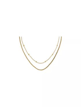 Ensemble de colliers à superposer